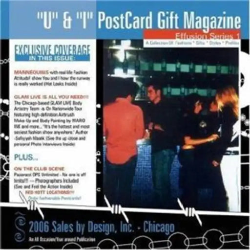 U & I Postcard Gift Magazine: Effusion Series 1 by Design Inc Sales Design Inc, Sales by Design Inc