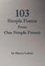 103 Simple Poems From One Simple Person by Mayne Leitzer