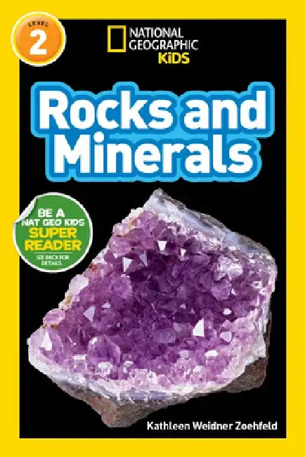 National Geographic Readers: Rocks and Minerals by Kathleen Weidner Zoehfeld
