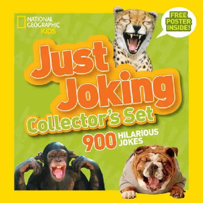 Just Joking Collector's Set: 900 Hilarious Jokes [With Poster] by National Geographic Kids