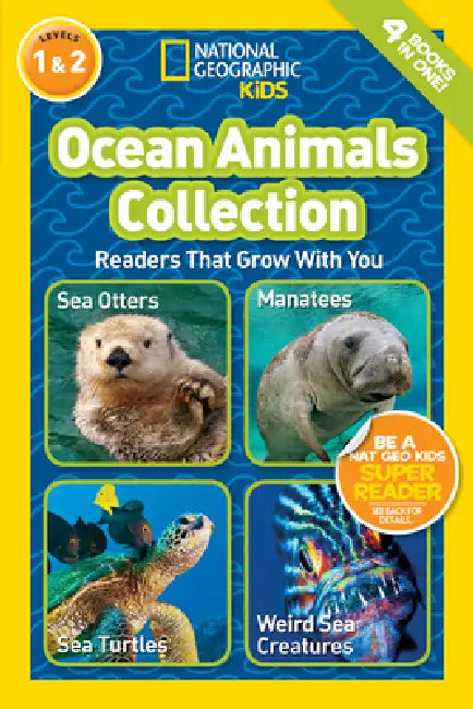 Ocean Animals Collection (National Geographic Kids Readers, Levels 1 & 2): Readers That Grow with You by National Geographic Kids