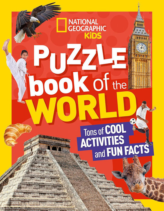 National Geographic Kids Puzzle Book of the World by Kids, National Geographic