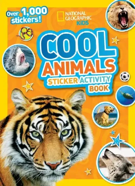 Cool Animals Sticker Activity Book by Dongyou (Royal College of Pathologists of Australasia, St. Leonards, New South Wales, Australia) Liu