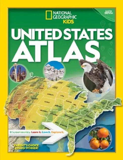 National Geographic Kids U.S. Atlas 2020, 6th Edition by National Geographic Kids