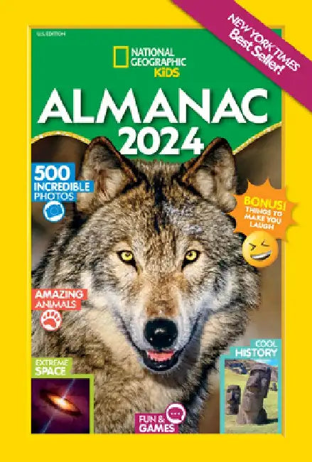 National Geographic Kids Almanac 2024 (Us Edition) by National Geographic Kids