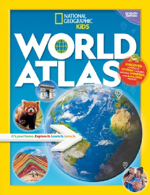 National Geographic Kids World Atlas, 7th Edition by Sally Gleaves