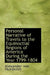 Personal Narrative of Travels to the Equinoctial Regions of America During the Year 1799-1804 by Alexander Von Humboldt
