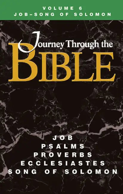Jttb Student Vol 6 Job Song of Solomon Revised by Kathleen Farmer