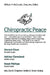 Chiropractic Peace by William P. McDonald