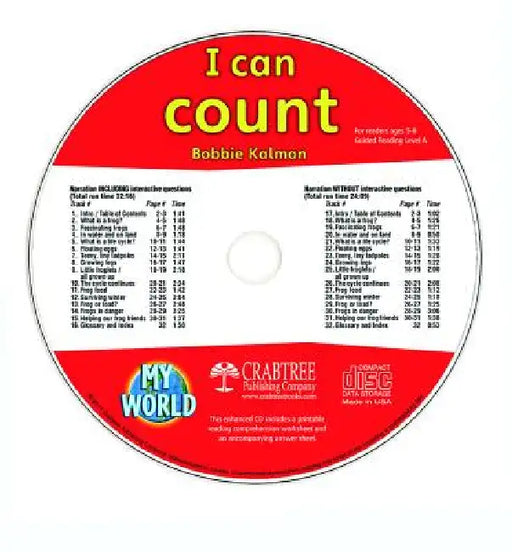 I Can Count - CD Only by Bobbie Kalman