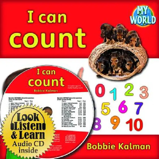 I Can Count - CD + PB Book - Package by Bobbie Kalman