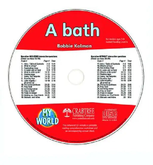 A Bath - CD Only by Bobbie Kalman
