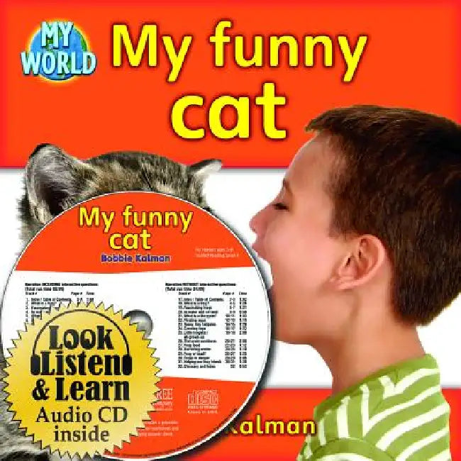 My Funny Cat - CD + PB Book - Package by Bobbie Kalman