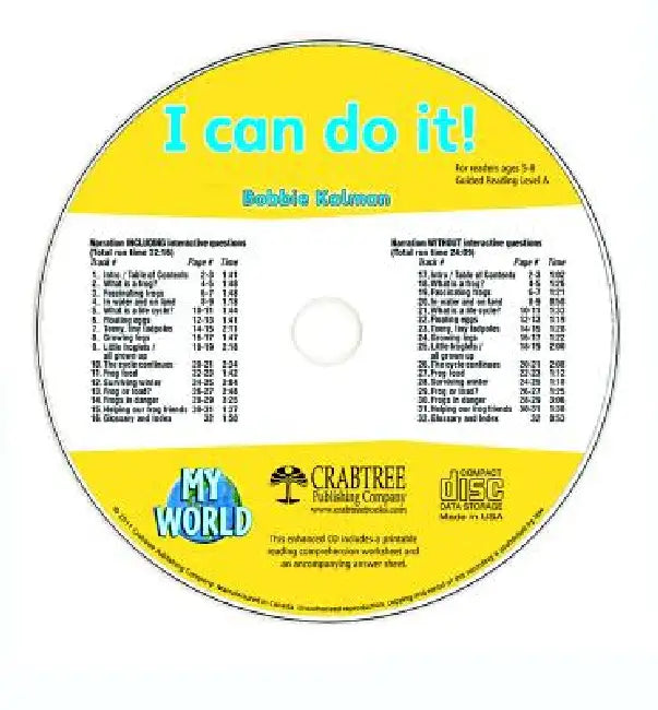 I Can Do It! - CD Only by Bobbie Kalman