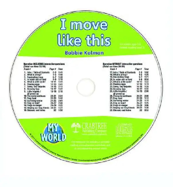 I Move Like This - CD Only by Bobbie Kalman