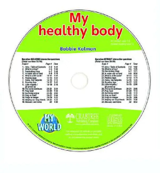 My Healthy Body - CD Only by Bobbie Kalman