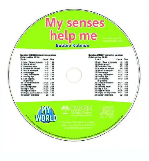 My Senses Help Me - CD Only by Bobbie Kalman