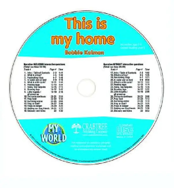 This Is My Home - CD Only by Bobbie Kalman