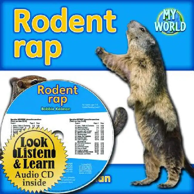 Rodent Rap - CD + Hc Book - Package by Bobbie Kalman