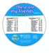 These Are My Friends - CD Only by Bobbie Kalman