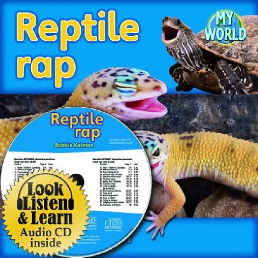 Reptile Rap - CD + Hc Book - Package by Bobbie Kalman