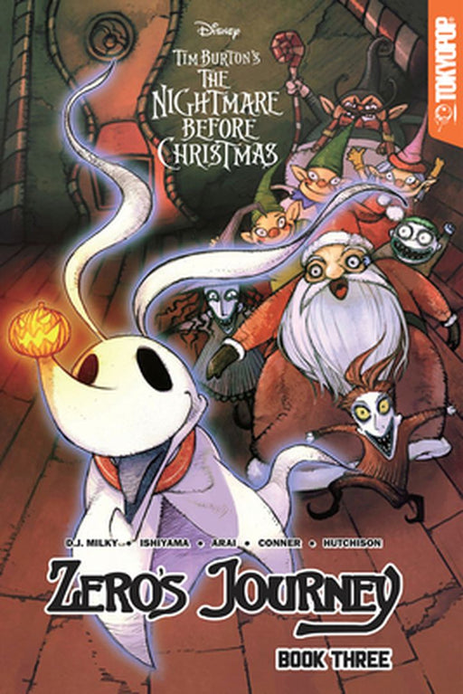 Disney Manga: Tim Burton's the Nightmare Before Christmas - Zero's Journey Book Three by D. J. Milky