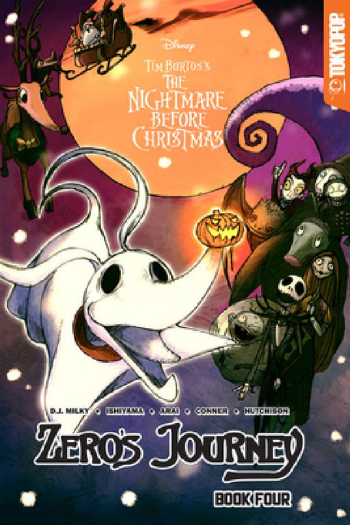 Disney Manga: Tim Burton's the Nightmare Before Christmas - Zero's Journey, Book 4 by D. J. Milky