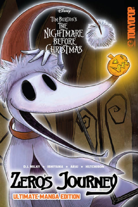 Disney Tim Burton's the Nightmare Before Christmas: Zero's Journey (Ultimate Manga Edition with Sprayed Edges) by D. J. Milky