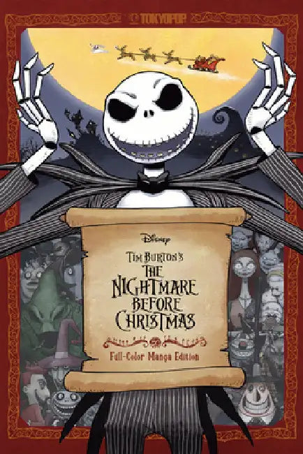 Disney Manga: Tim Burton's the Nightmare Before Christmas Full-Color Manga Edition by Conner, Dan