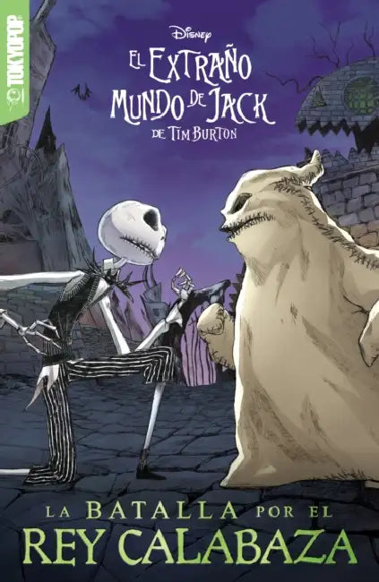 Disney Manga: El Extraño Mundo de Jack de Tim Burton - Batalla Por El Rey Calabaza (Español) by Deborah Allo, Roberto Scalia