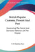 British Popular Customs, Present And Past: Illustrating The Social And Domestic Manners Of The People by T. F. Thiselton Dyer