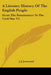 A Literary History Of The English People: From The Renaissance To The Civil War V2 by J. J. Jusserand