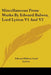 Miscellaneous Prose Works By Edward Bulwer, Lord Lytton V1 And V2 by Edward Bulwer Lord Lytton