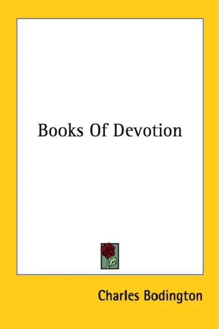 Books Of Devotion by Charles Bodington