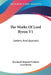 The Works Of Lord Byron V1: Letters And Journals by 1788- Byron George Gordon, Rowland Edmund Prothero