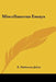 Miscellaneous Essays by E. Haldeman-Julius