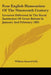 Four English Humourists Of The Nineteenth Century: Lectures Delivered At The Royal Institution Of Great Britain In January And February 1895 by William Samuel Lilly