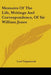 Memoirs Of The Life, Writings And Correspondence, Of Sir William Jones by Lord Teignmouth