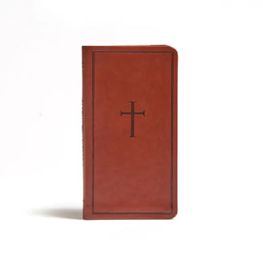 CSB Single-Column Pocket New Testament, Brown Leathertouch by Csb Bibles by Holman