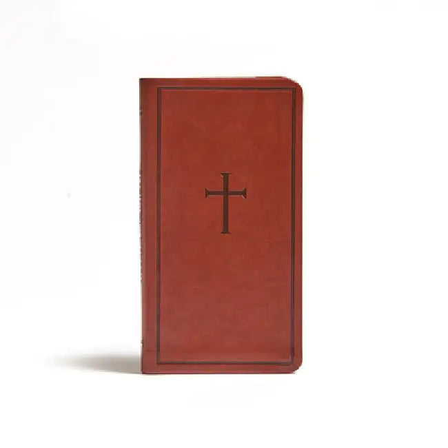 CSB Single-Column Pocket New Testament, Brown Leathertouch by Csb Bibles by Holman