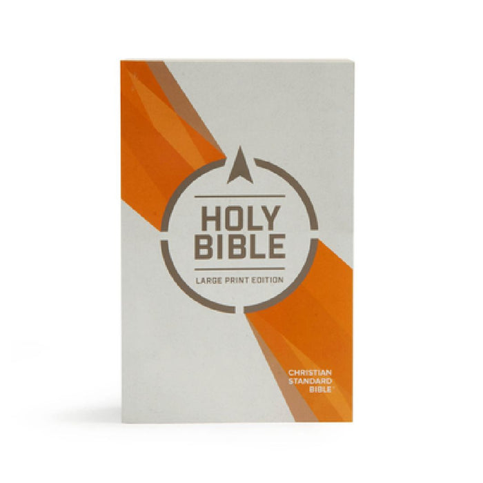CSB Outreach Bible, Large Print Edition: Faithful and True by Csb Bibles by Holman