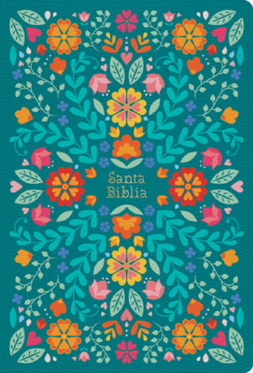 Rvr 1960 Biblia Letra Grande Tamaño Manual, Floreada Símil Piel Con Índice (Edición 2023): Con Referencias. Nueva Tipografía by B&h Español Editorial