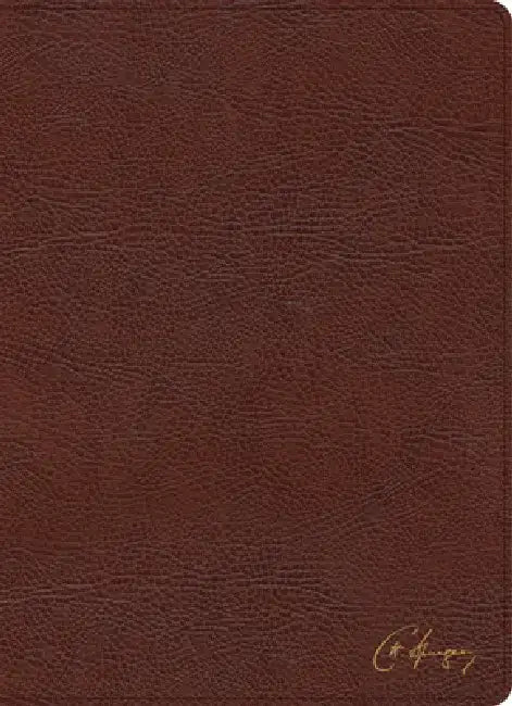 KJV Spurgeon Study Bible, Brown Bonded Leather by Holman Bible Staff