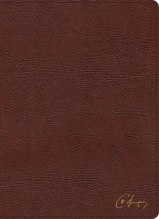 KJV Spurgeon Study Bible, Brown Bonded Leather by Holman Bible Staff