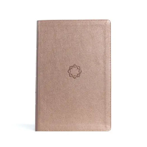KJV Essential Teen Study Bible, Rose Gold Leathertouch, Indexed by Holman Bible Staff