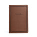 CSB Large Print Thinline Bible, Value Edition, Brown Leathertouch by Csb Bibles by Holman