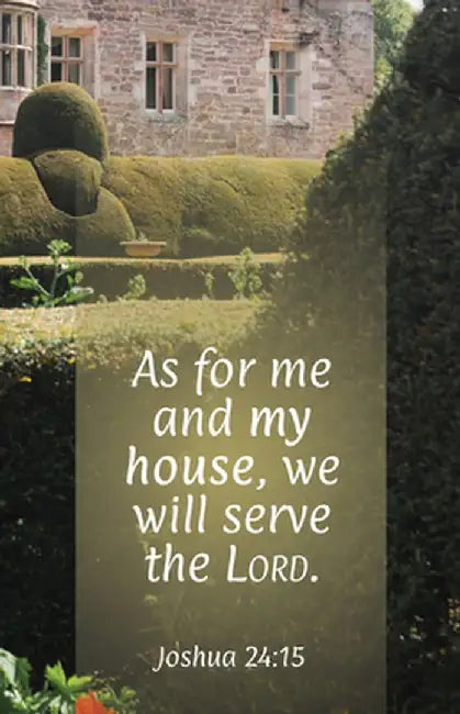 As for Me Bulletin (Pkg 100) General Worship