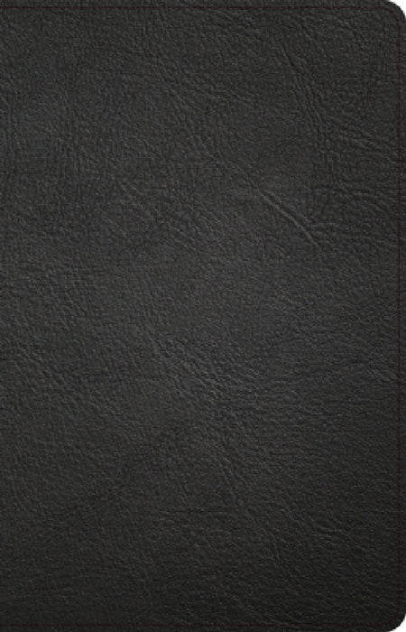 NASB Large Print Thinline Bible, Holman Handcrafted Collection, Black Premium Goatskin by Holman Bible Publishers