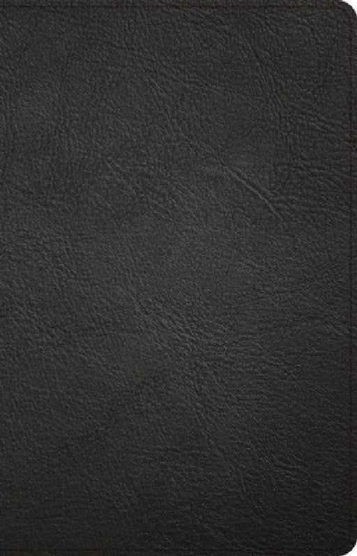 NASB Large Print Thinline Bible, Holman Handcrafted Collection, Black Premium Goatskin by Holman Bible Publishers