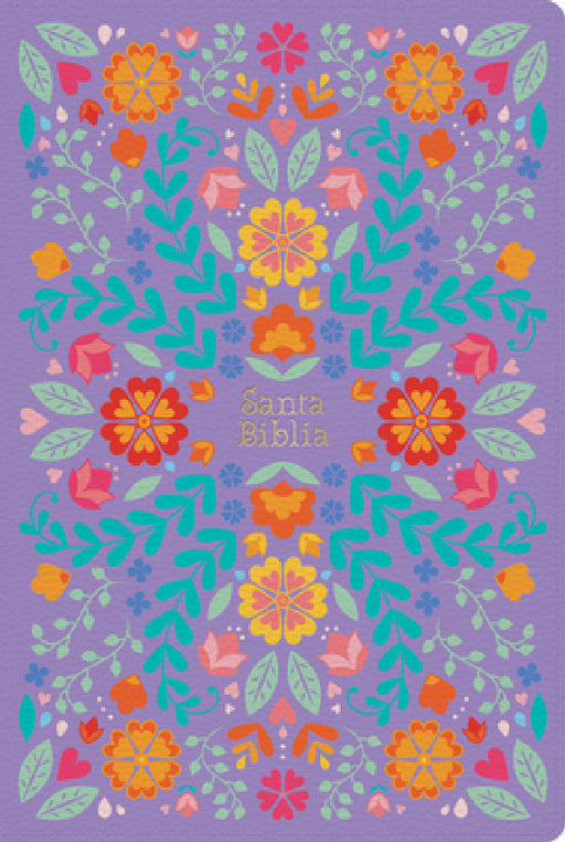 Rvr 1960 Biblia Letra Gigante, Floreada Símil Piel Con Índice (Edición 2023): Santa Biblia by B&h Español Editorial